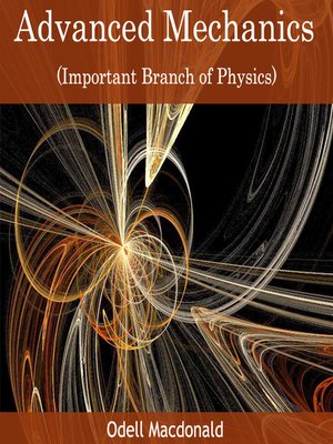 cover image of Advanced Mechanics